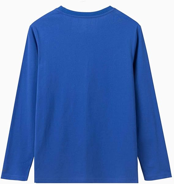 BETTERCHIC Men's T-Shirt Soft Long Sleeve Tee Classic Fit